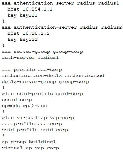 Exam HPE6-A48: Question 2 - Image 1