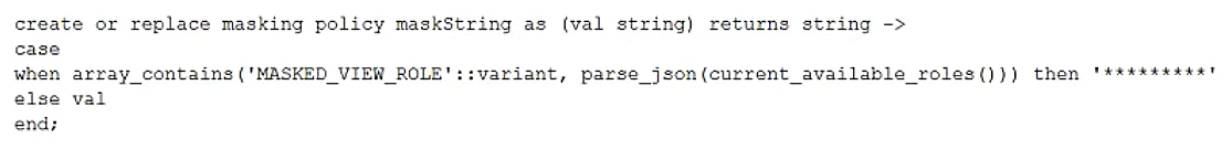 Exam SnowPro Advanced Administrator: Question 2 - Image 2