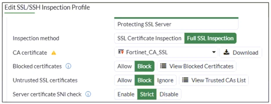 Exam NSE4_FGT_AD-7.6: Image 1