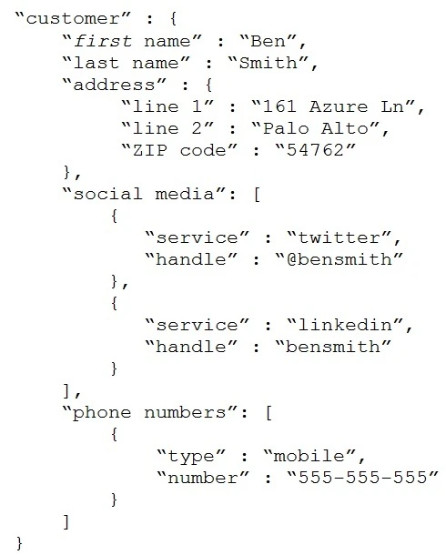 Exam DP-900: Question 7 - Image 1