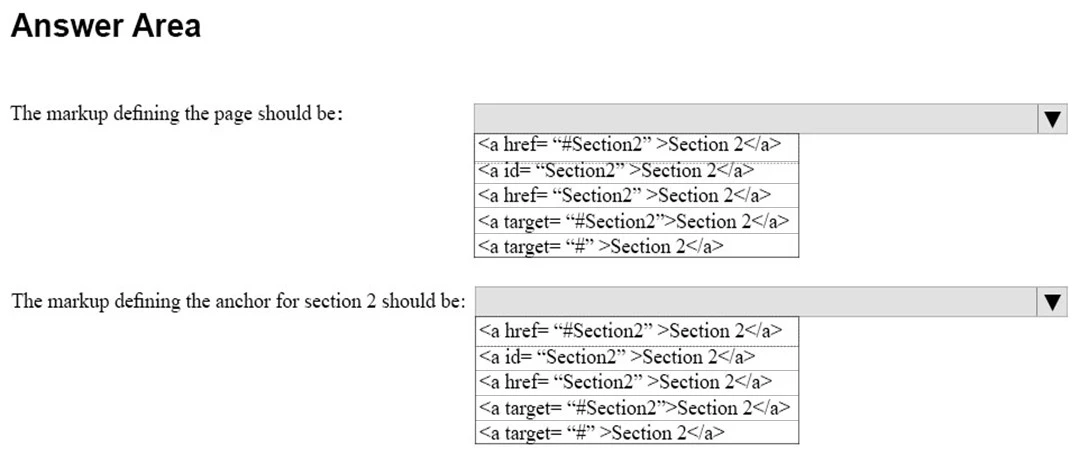 Exam 98-383: Question 9 - Image 1