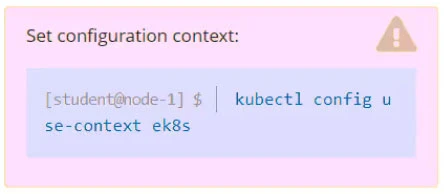 Exam CKA: Question 2 - Image 1