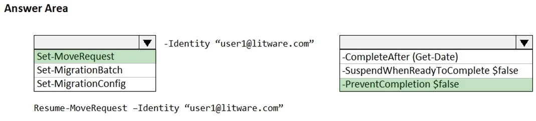 Exam MS-201: Question 2 - Image 2