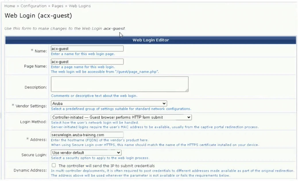 Exam HPE7-A07: Question 8 - Image 1