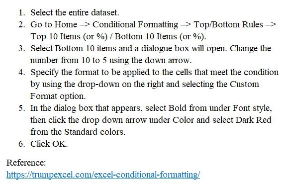 Exam MO-201: Question 9 - Image 9