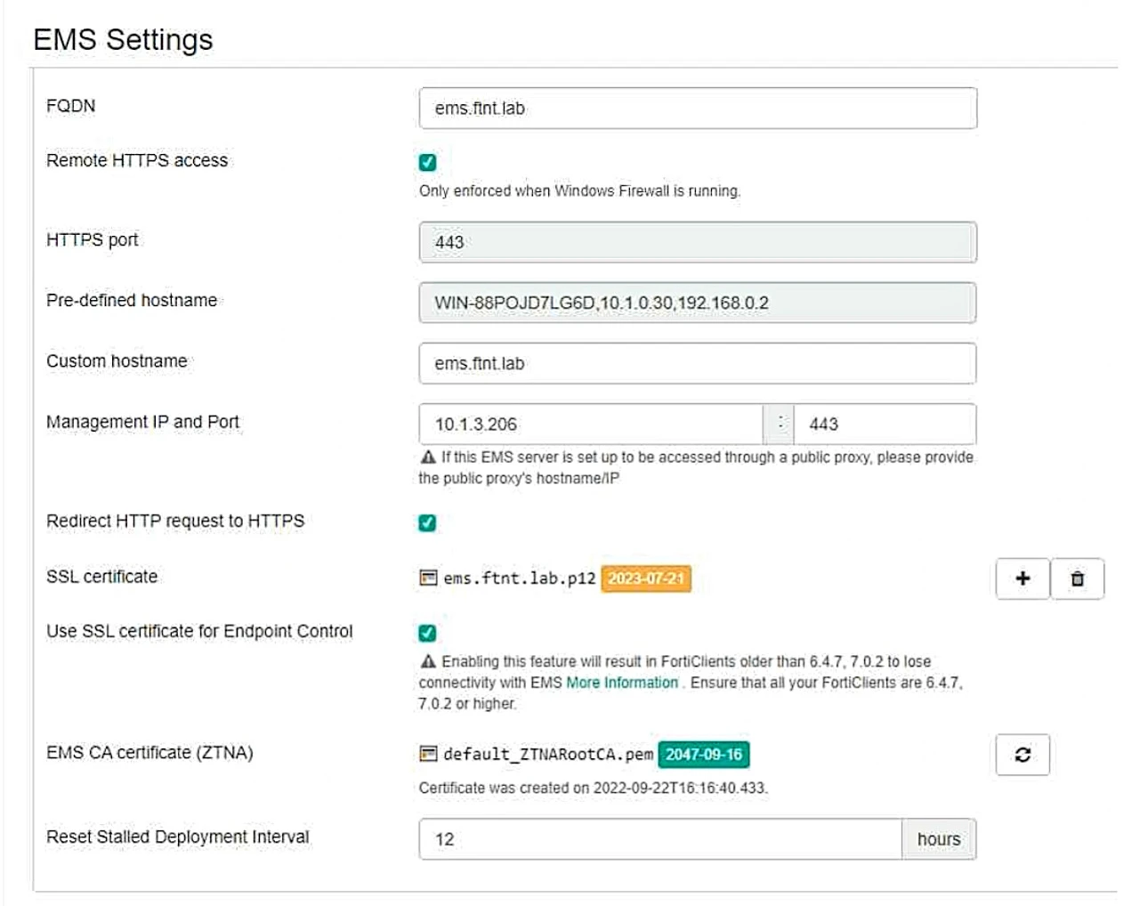 Exam NSE7_ZTA-7.2: Question 8 - Image 1