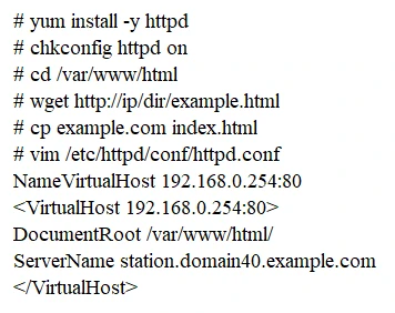 Exam EX200: Question 10 - Image 1