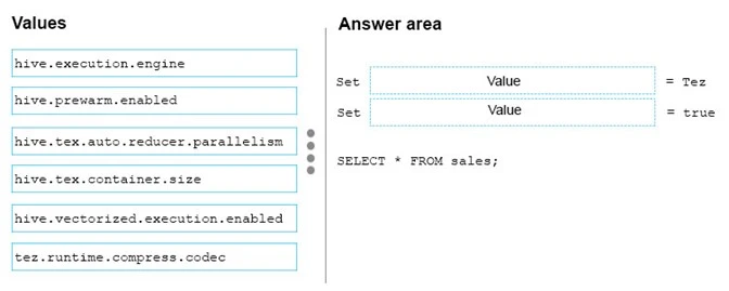 Exam 70-775: Question 10 - Image 1