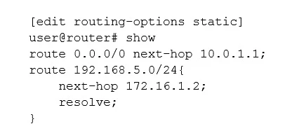 Exam JN0-361: Question 9 - Image 1