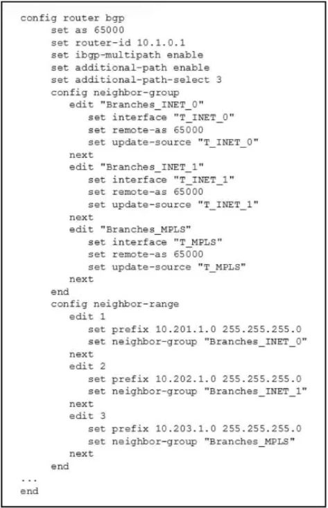 Exam NSE7_SDW-7.2: Question 1 - Image 1
