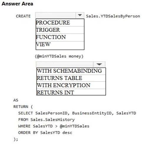 Exam 70-762: Question 8 - Image 3