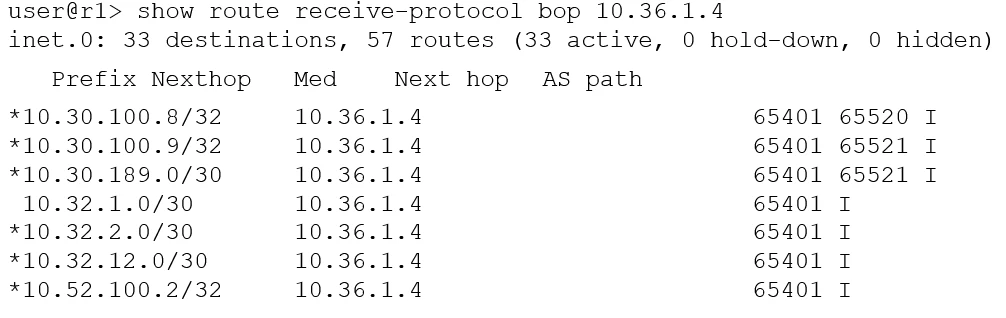 Exam JN0-351: Question 7 - Image 1