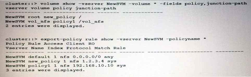 Exam NS0-191: Question 1 - Image 1