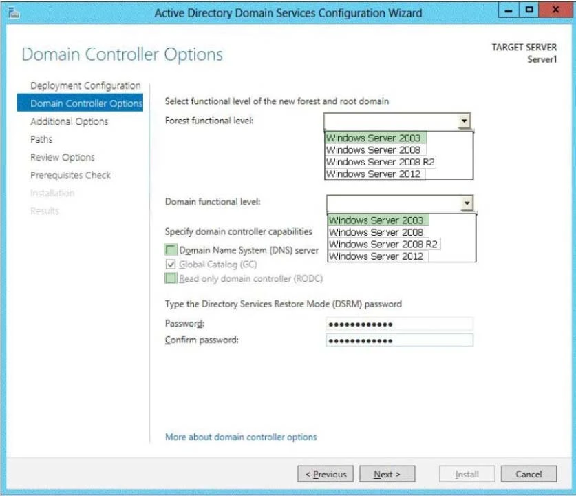 Exam 70-412: Question 4 - Image 2