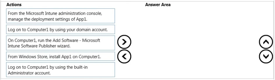 Exam 70-697: Question 4 - Image 1
