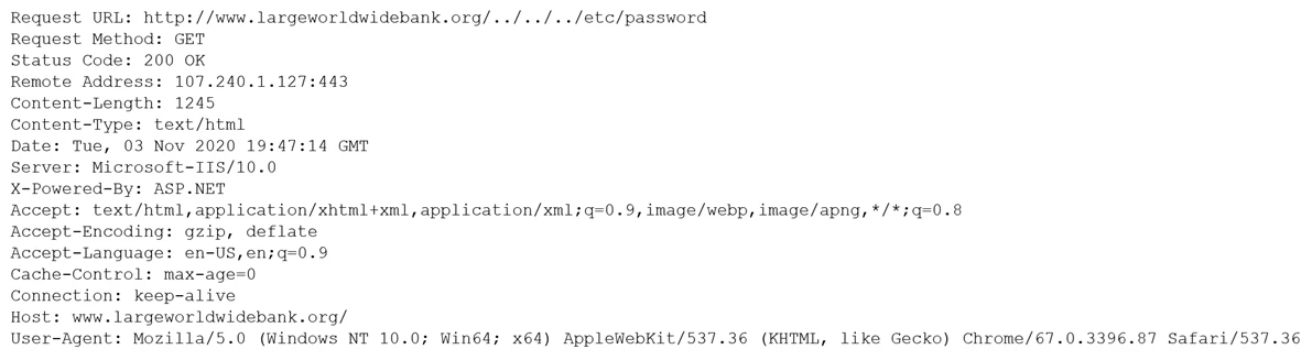 Exam CAS-004: Question 8 - Image 1