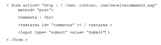Exam 98-383: Question 4 - Image 1