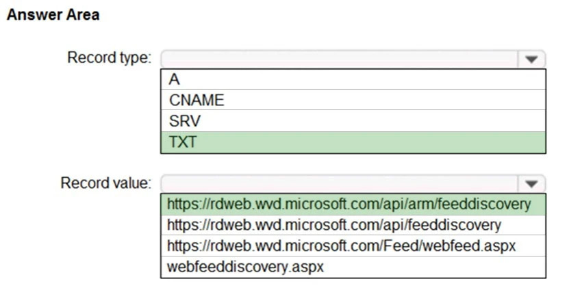 Exam AZ-140: Question 1 - Image 2