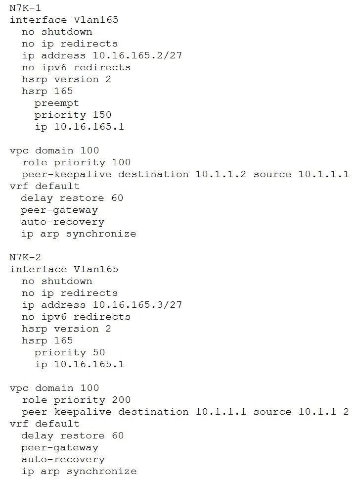 Exam 350-601: Question 6 - Image 1