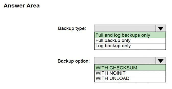 Exam DP-300: Question 6 - Image 2