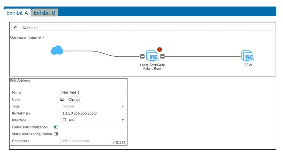 Exam NSE4_FGT-7.2: Question 7 - Image 1