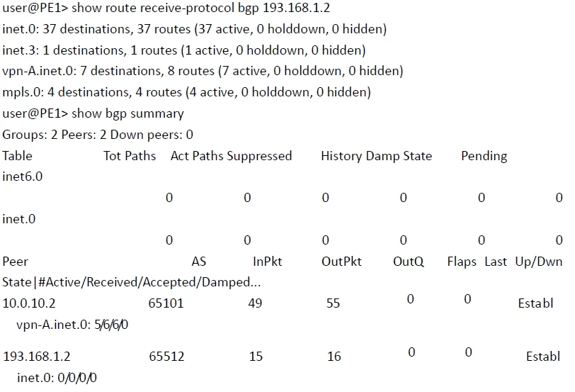 Exam JN0-660: Question 4 - Image 1