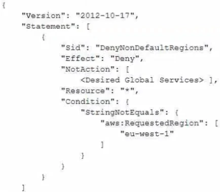 Exam AWS Certified Security - Specialty SCS-C03: Image 1