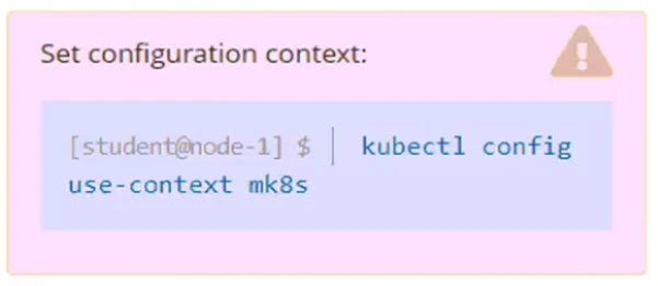 Exam CKA: Question 3 - Image 1