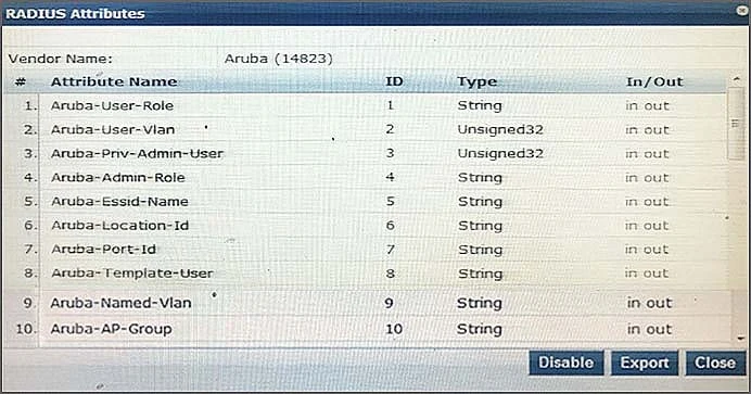 Exam HPE6-A15: Question 9 - Image 1