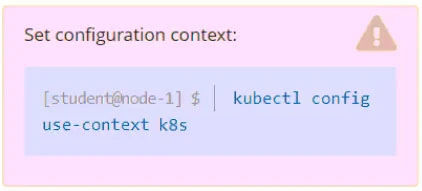 Exam CKA: Question 7 - Image 1