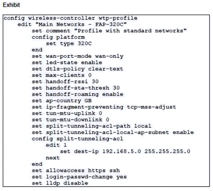 Exam NSE7_LED-7.0: Question 10 - Image 1