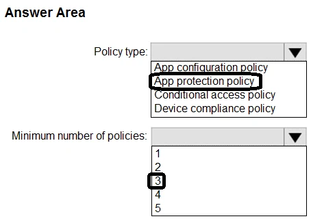Exam MD-102: Question 8 - Image 3