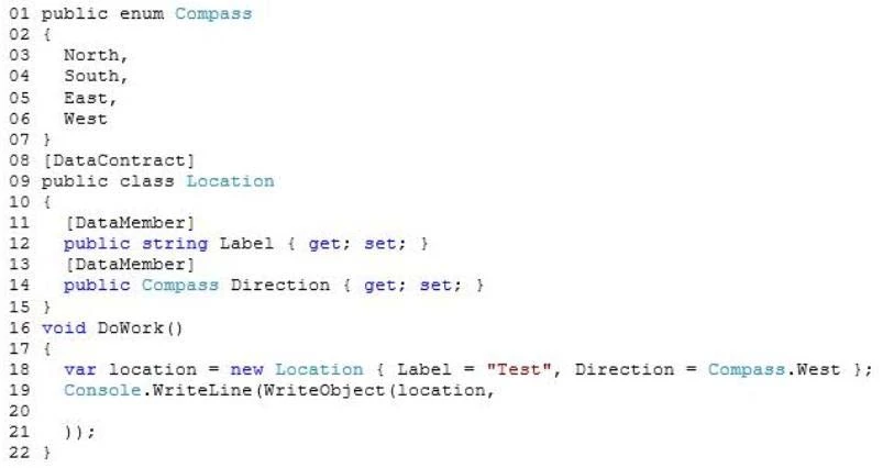 Exam 70-483: Question 9 - Image 1